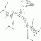 SRX600C Кронштейн крепления (паук рулевой)