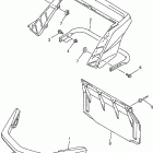 SRX600C Бампер, Багажник. Брызговик