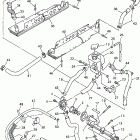 SRX600C Радиатор и Патрубки