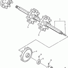 SRX700C/SRX700SC Привод трака 1