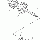 VMAX 500 SX-VX500SXBC Привод трака 1