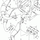 SRX700C/SRX700SC Выхлопная система