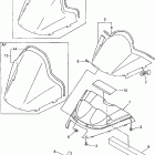 VMAX 700 SX-VX700SXBC/VX600SXBC Стекло ветровое