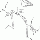 SRX700C/SRX700SC Кронштейн крепления (паук рулевой)