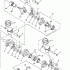 VMAX 700 SX-VX700SXBC/VX600SXBC Коленчатый вал и Поршень