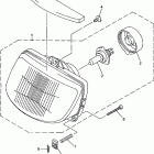 VENTURE 500 XL-VT500XLC Фара