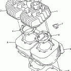 VENTURE 500 XL-VT500XLC Головка цилиндра