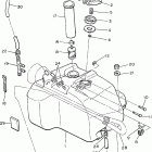 VK540 III-VK540EC Топливный бак