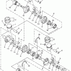 SRX700C/SRX700SC Коленчатый вал и Поршень