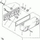 VMAX 500 SX-VX500SXBC Фонарь задний