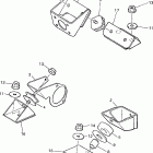 VK540 III-VK540EC Крепление двигателя