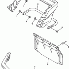 VMAX 700 SX-VX700SXBC/VX600SXBC Бампер, Багажник. Брызговик