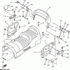 V-MAX 500-VT500C/VX500ERC Сиденье 2