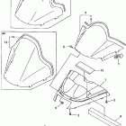 VMAX 500 SX-VX500SXBC Стекло ветровое