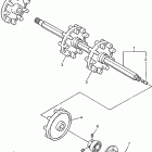 V-MAX 500-VT500C/VX500ERC Привод трака 1