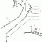 VMAX 700 SX-VX700SXBC/VX600SXBC Трос управления