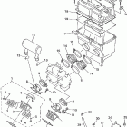 VMAX 500 SX-VX500SXBC Впускная система
