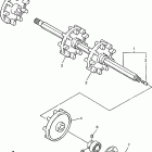 VENTURE 600-VT600C/VT700C Привод трака 1