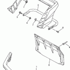 VMAX 500 SX-VX500SXBC Бампер, Багажник. Брызговик