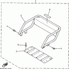 V-MAX 500-VT500C/VX500ERC Alternate rear bumper set