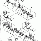 VT700B/VX700XTB Коленчатый вал и Поршень