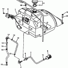 VT700B/VX700XTB Топливный бак