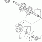 SRX700SB/SRX700PB/SRX700B Привод трака 1