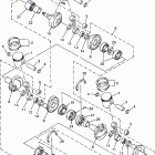SRX600B/SRX600SB Коленчатый вал и Поршень