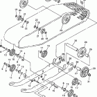 VMAX 500 XTC-VX500/VX600XTCB Подвеска трака 1