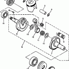 BR250TB Коленчатый вал и Поршень