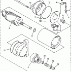 VMAX 500 XTC-VX500/VX600XTCB Alternate starter motor assy