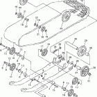 VMAX 700 XTC-VX700XTCPB/VX700XTCB/VX700XTCDB Подвеска трака 1