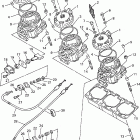 SRX700SB/SRX700PB/SRX700B Головка цилиндра