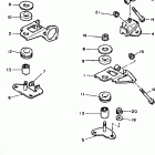 PHAZER SS ELECTRIC-PZ480EB Крепление двигателя