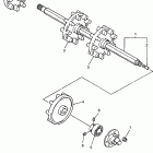 VMAX 500 XTC DELUXE (ELEC START)-VX500XTCDB/VX600XTCDB Привод трака 1