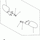 VMAX 500 XTC-VX500/VX600XTCB Дополнительные зеркала заднего вида