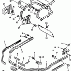 VK540 II-VK540EB Бампер, Багажник. Брызговик