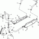 VMAX 500 XT-VX600XTB/VX500XTB Радиатор и Патрубки