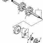 VT700B/VX700XTB Привод трака 1
