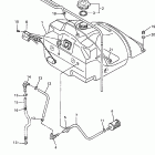 SRX700SB/SRX700PB/SRX700B Топливный бак