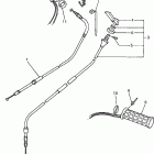 SRX700SB/SRX700PB/SRX700B Трос управления
