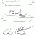 VMAX 500 XTC-VX500/VX600XTCB Наклейки