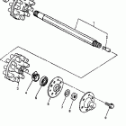 BR250TB Привод трака 1