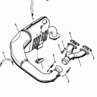 VK540 II-VK540EB Выхлопная система