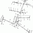 VMAX 700 XTC-VX700XTCPB/VX700XTCB/VX700XTCDB Рулевое управление