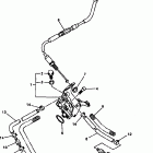 VT700B/VX700XTB Масляный насос