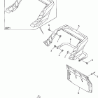SRX700SB/SRX700PB/SRX700B Бампер, Багажник. Брызговик