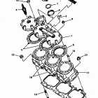 VT700B/VX700XTB Головка цилиндра