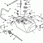 BR250TB Топливный бак 2