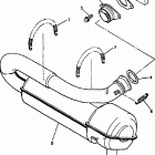 BR250TB Выхлопная система